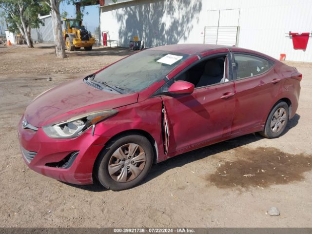 Photo 1 VIN: 5NPDH4AE8GH688760 - HYUNDAI ELANTRA 