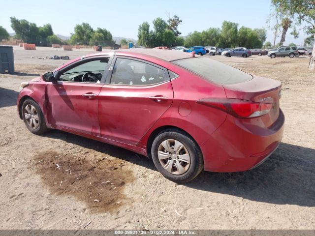 Photo 2 VIN: 5NPDH4AE8GH688760 - HYUNDAI ELANTRA 