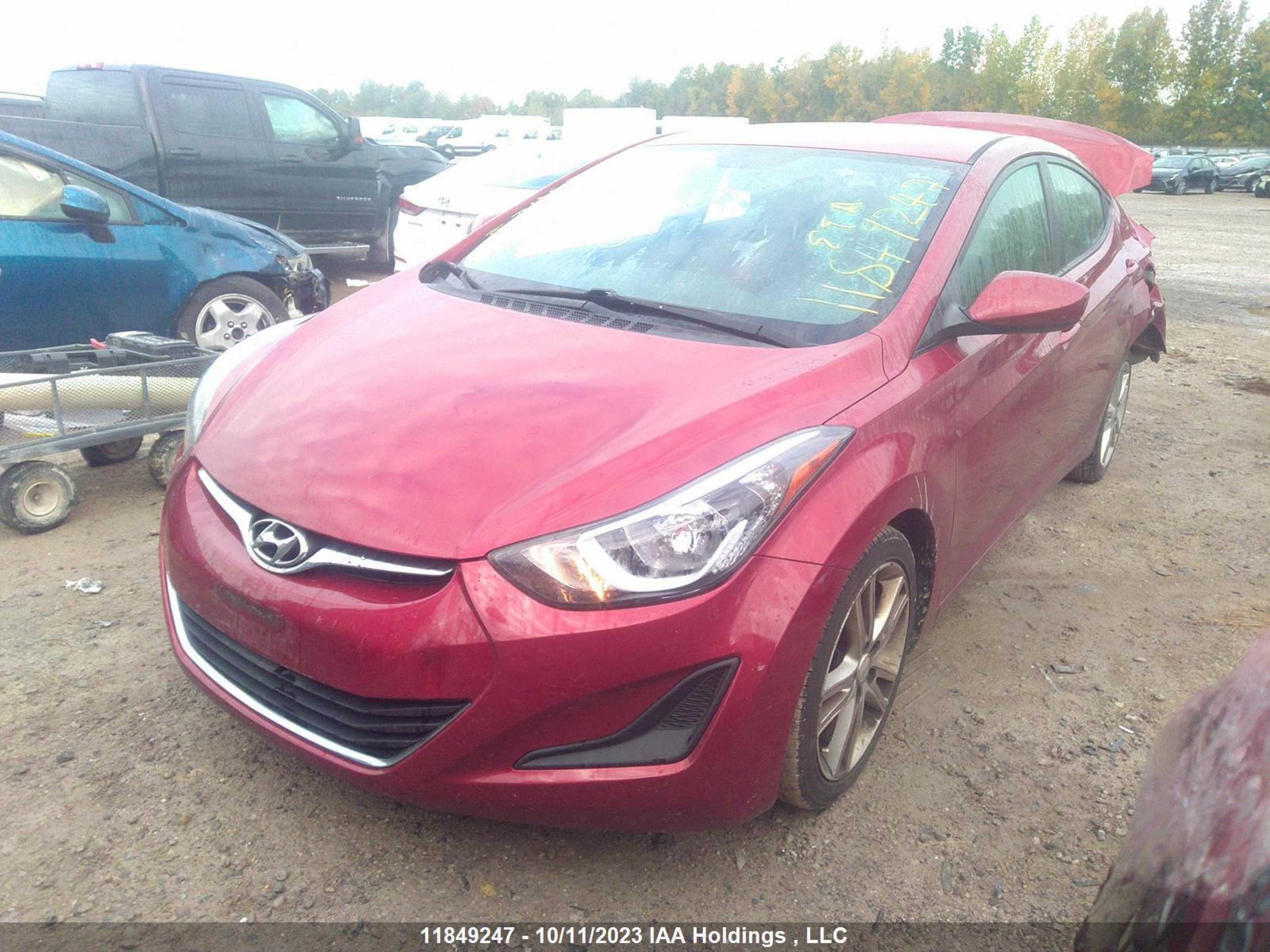 Photo 1 VIN: 5NPDH4AE8GH690587 - HYUNDAI ELANTRA 