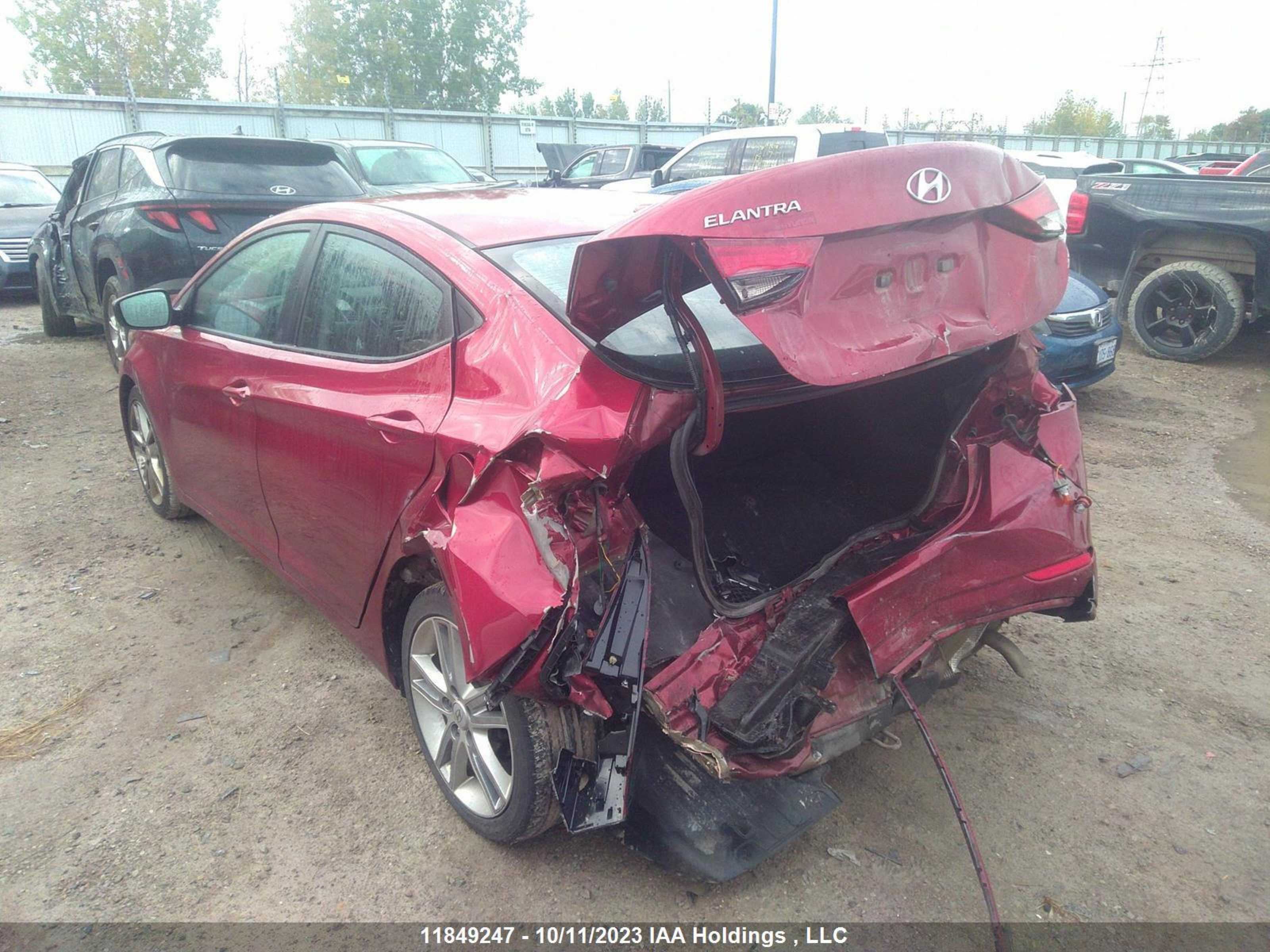 Photo 2 VIN: 5NPDH4AE8GH690587 - HYUNDAI ELANTRA 