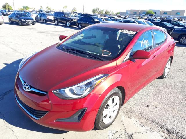 Photo 1 VIN: 5NPDH4AE8GH700180 - HYUNDAI ELANTRA SE 