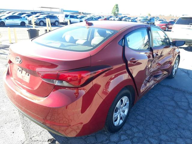 Photo 3 VIN: 5NPDH4AE8GH700180 - HYUNDAI ELANTRA SE 