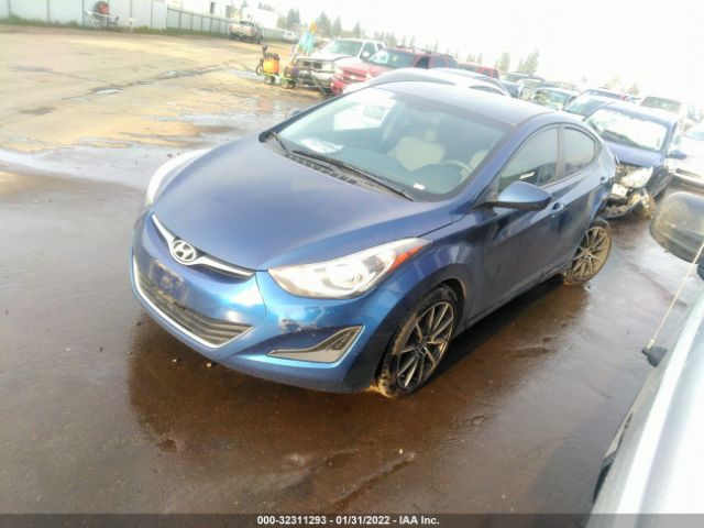 Photo 1 VIN: 5NPDH4AE8GH702107 - HYUNDAI ELANTRA 