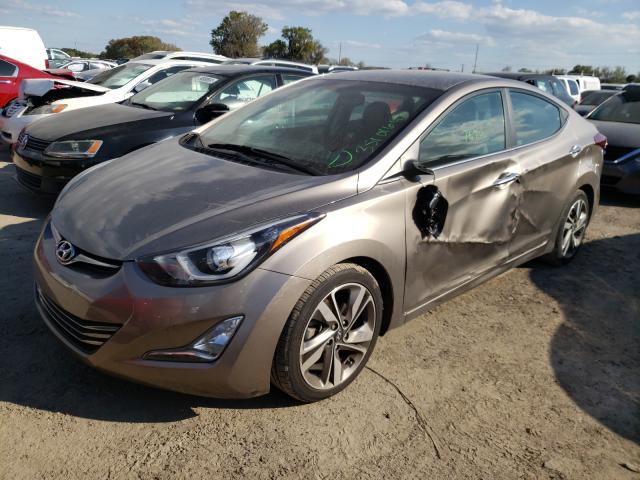 Photo 1 VIN: 5NPDH4AE8GH709803 - HYUNDAI ELANTRA SE 