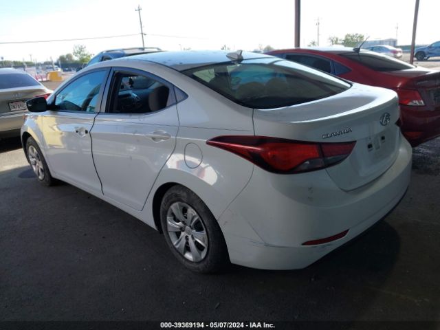 Photo 2 VIN: 5NPDH4AE8GH710174 - HYUNDAI ELANTRA 