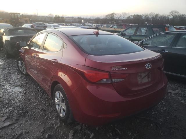 Photo 2 VIN: 5NPDH4AE8GH712314 - HYUNDAI ELANTRA SE 