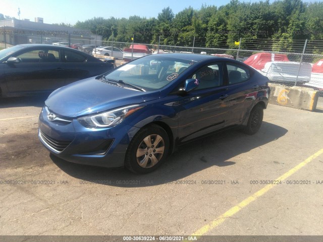 Photo 1 VIN: 5NPDH4AE8GH712541 - HYUNDAI ELANTRA 