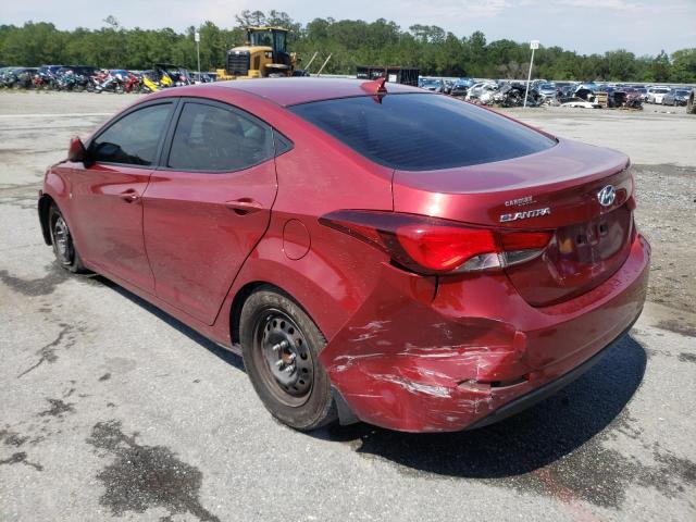 Photo 2 VIN: 5NPDH4AE8GH720431 - HYUNDAI ELANTRA SE 