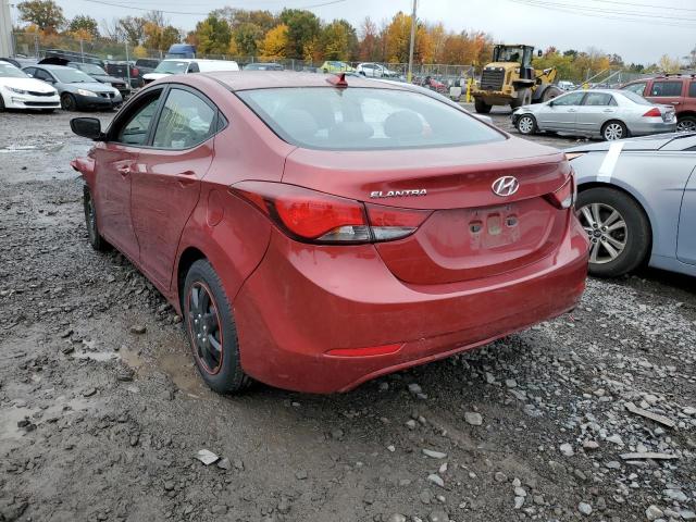 Photo 2 VIN: 5NPDH4AE8GH730991 - HYUNDAI ELANTRA SE 