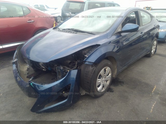 Photo 1 VIN: 5NPDH4AE8GH734295 - HYUNDAI ELANTRA 