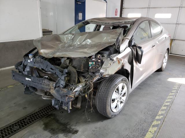 Photo 1 VIN: 5NPDH4AE8GH735950 - HYUNDAI ELANTRA SE 