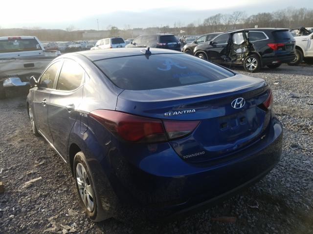 Photo 2 VIN: 5NPDH4AE8GH736015 - HYUNDAI ELANTRA SE 