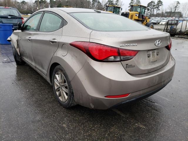 Photo 2 VIN: 5NPDH4AE8GH748097 - HYUNDAI ELANTRA SE 