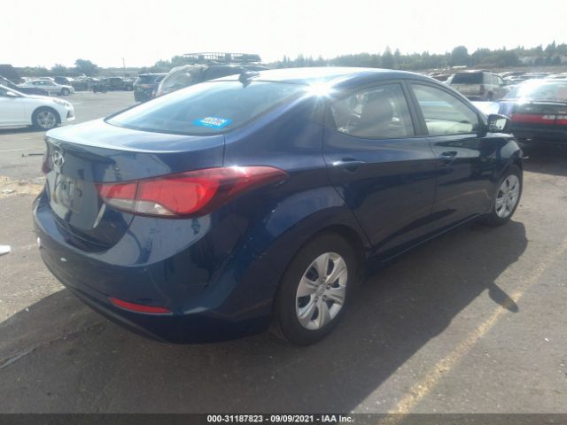 Photo 3 VIN: 5NPDH4AE8GH749654 - HYUNDAI ELANTRA 