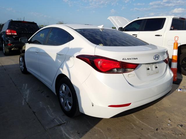 Photo 2 VIN: 5NPDH4AE8GH749900 - HYUNDAI ELANTRA SE 