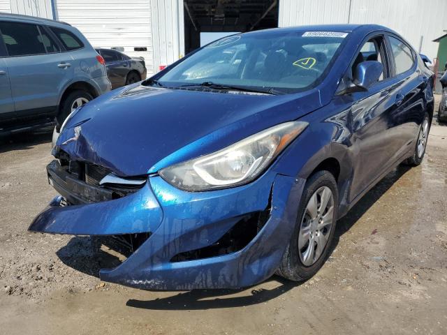 Photo 1 VIN: 5NPDH4AE8GH755020 - HYUNDAI ELANTRA SE 