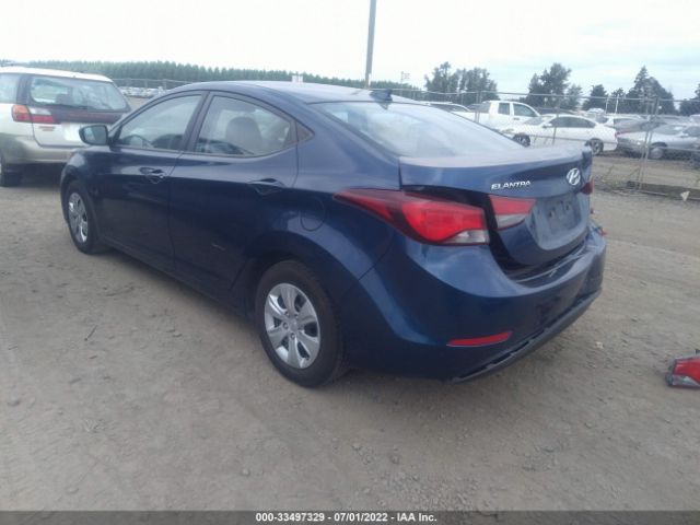 Photo 2 VIN: 5NPDH4AE8GH756796 - HYUNDAI ELANTRA 