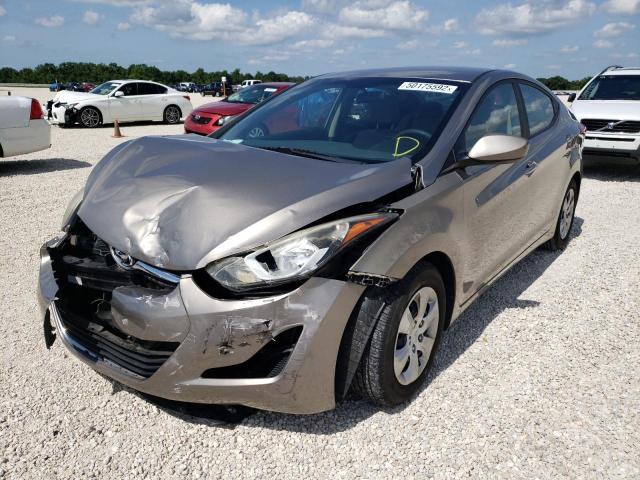 Photo 1 VIN: 5NPDH4AE8GH757494 - HYUNDAI ELANTRA SE 