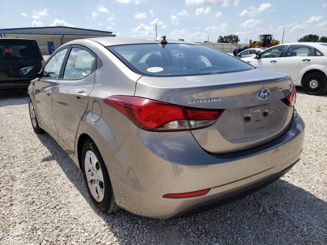 Photo 2 VIN: 5NPDH4AE8GH757494 - HYUNDAI ELANTRA SE 