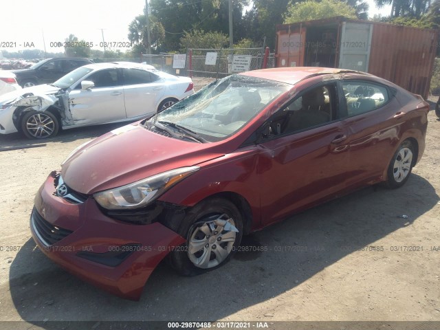 Photo 1 VIN: 5NPDH4AE8GH761240 - HYUNDAI ELANTRA 