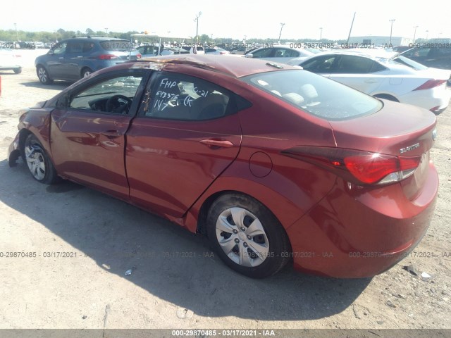 Photo 2 VIN: 5NPDH4AE8GH761240 - HYUNDAI ELANTRA 