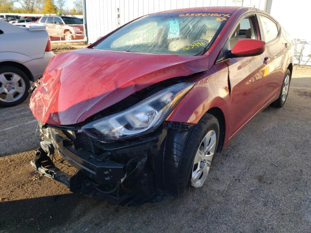 Photo 1 VIN: 5NPDH4AE8GH763991 - HYUNDAI ELANTRA SE 