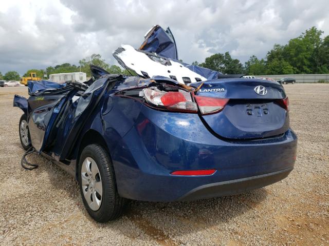 Photo 2 VIN: 5NPDH4AE8GH764154 - HYUNDAI ELANTRA SE 