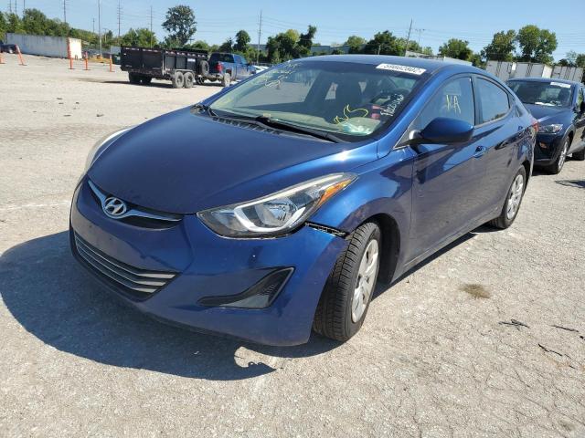 Photo 1 VIN: 5NPDH4AE8GH765661 - HYUNDAI ELANTRA SE 