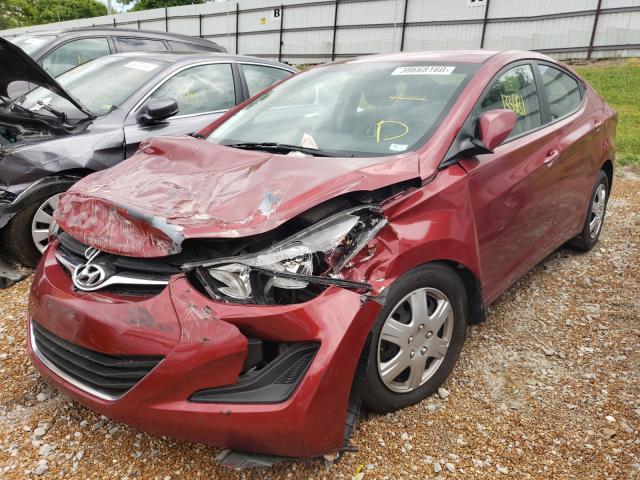 Photo 1 VIN: 5NPDH4AE8GH765742 - HYUNDAI ELANTRA SE 