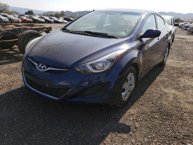 Photo 1 VIN: 5NPDH4AE8GH776384 - HYUNDAI ELANTRA SE 