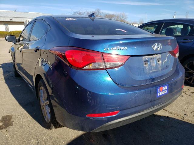 Photo 2 VIN: 5NPDH4AE8GH782136 - HYUNDAI ELANTRA SE 