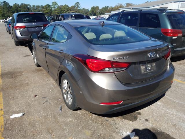 Photo 2 VIN: 5NPDH4AE8GH782766 - HYUNDAI ELANTRA SE 