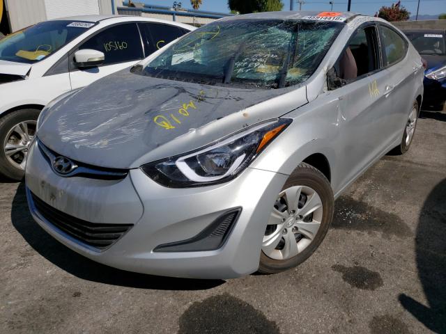 Photo 1 VIN: 5NPDH4AE8GH784114 - HYUNDAI ELANTRA SE 