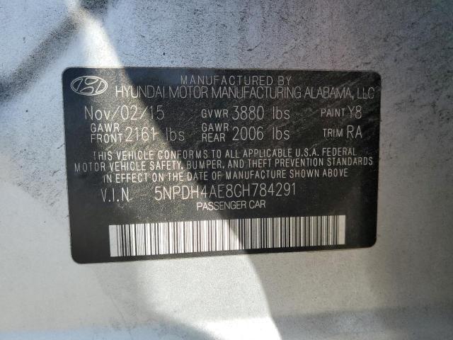 Photo 11 VIN: 5NPDH4AE8GH784291 - HYUNDAI ELANTRA 