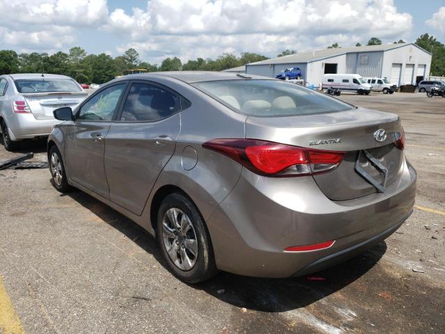 Photo 2 VIN: 5NPDH4AE8GH784548 - HYUNDAI ELANTRA SE 