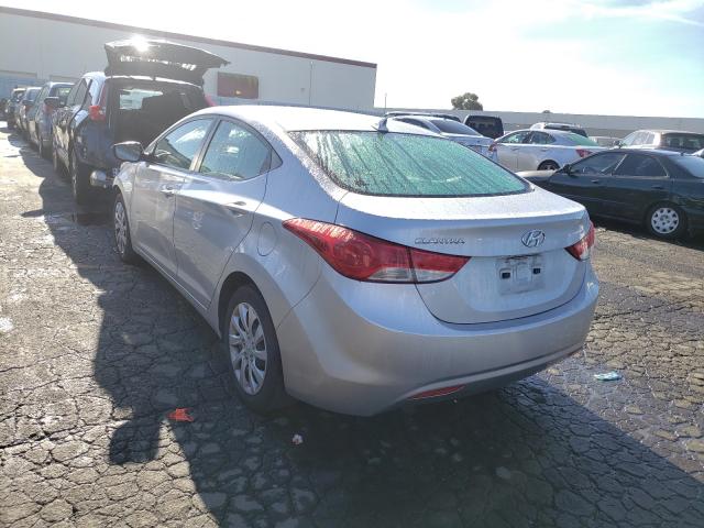 Photo 2 VIN: 5NPDH4AE9BH016330 - HYUNDAI ELANTRA GL 