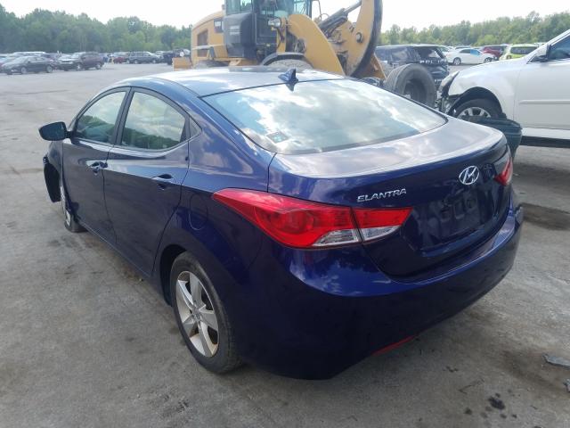 Photo 2 VIN: 5NPDH4AE9BH021723 - HYUNDAI ELANTRA GL 