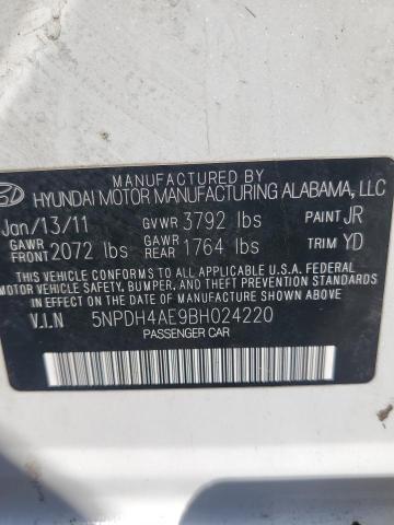 Photo 11 VIN: 5NPDH4AE9BH024220 - HYUNDAI ELANTRA 