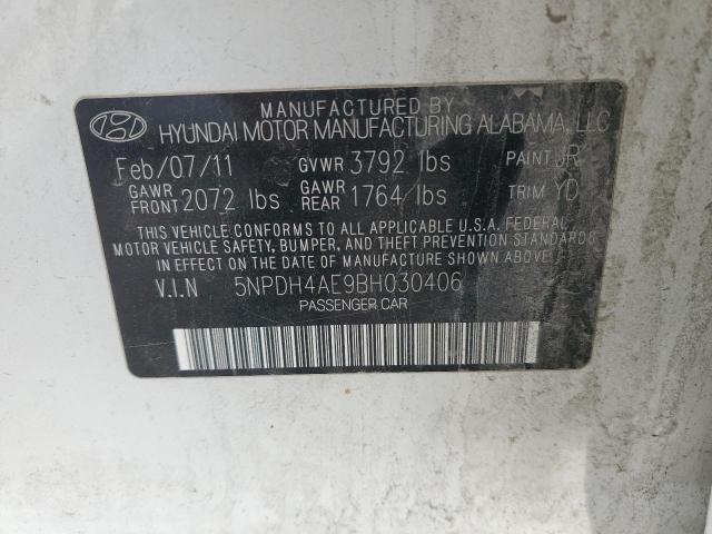 Photo 11 VIN: 5NPDH4AE9BH030406 - HYUNDAI ELANTRA 