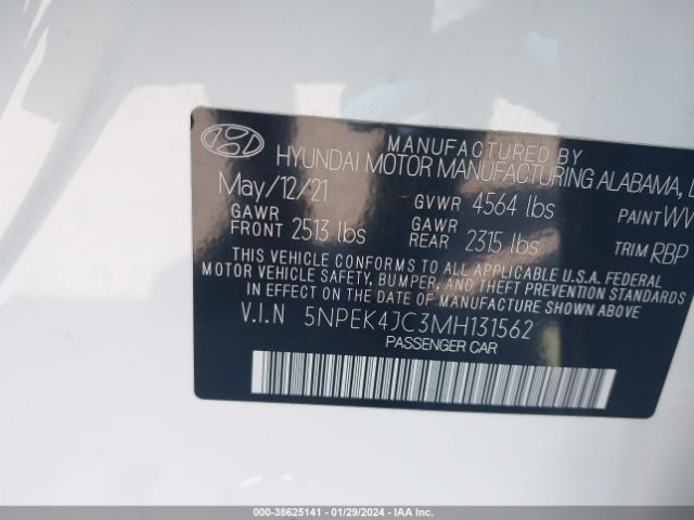 Photo 8 VIN: 5NPDH4AE9BH040448 - HYUNDAI ELANTRA 