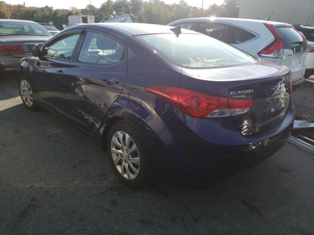 Photo 2 VIN: 5NPDH4AE9BH041423 - HYUNDAI ELANTRA GL 