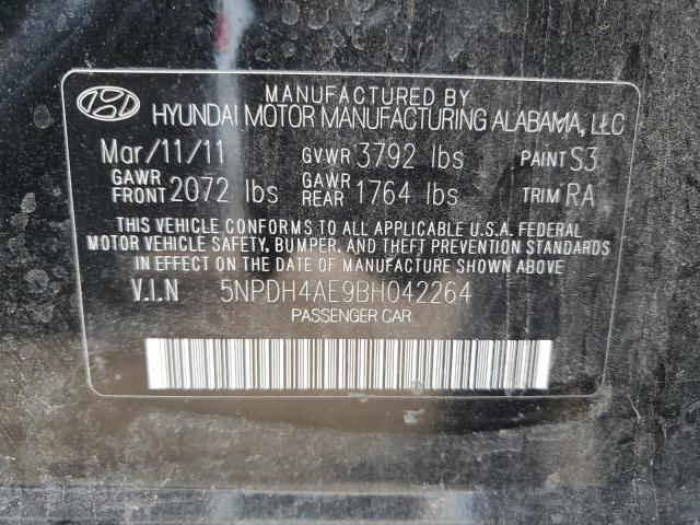 Photo 12 VIN: 5NPDH4AE9BH042264 - HYUNDAI ELANTRA GL 