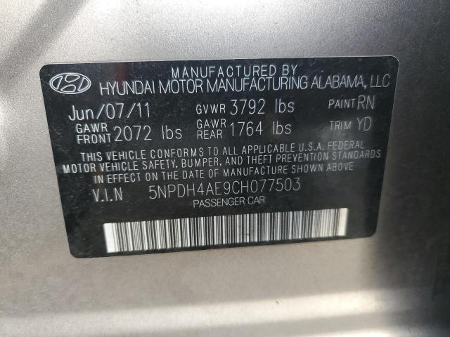 Photo 11 VIN: 5NPDH4AE9CH077503 - HYUNDAI ELANTRA 