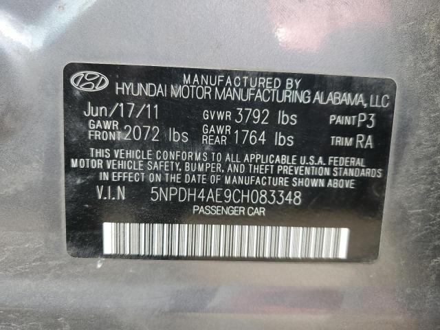 Photo 11 VIN: 5NPDH4AE9CH083348 - HYUNDAI ELANTRA 