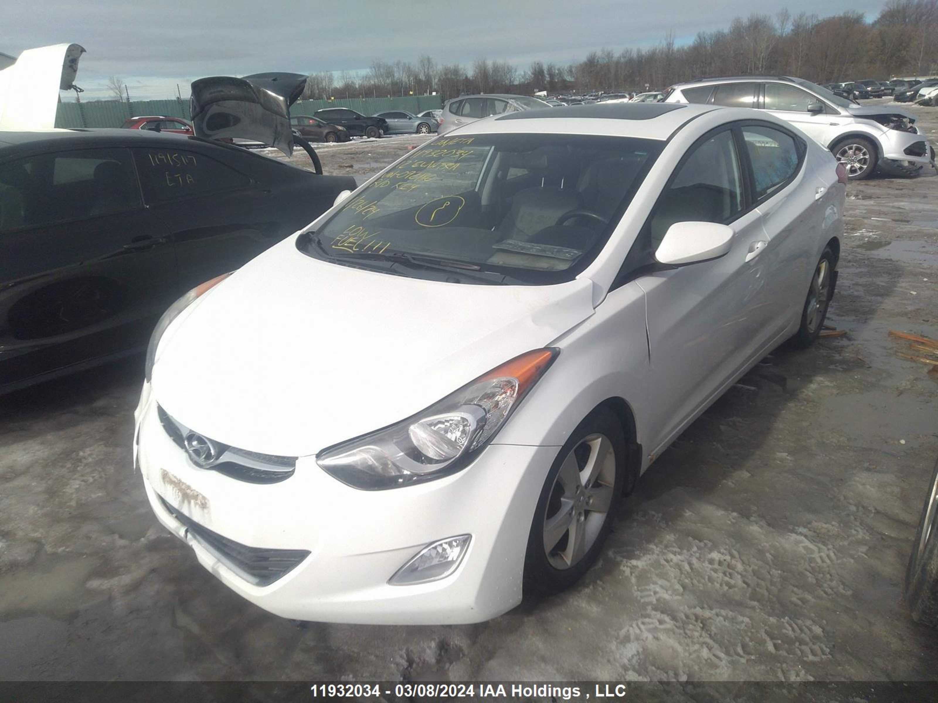 Photo 1 VIN: 5NPDH4AE9CH092180 - HYUNDAI ELANTRA 