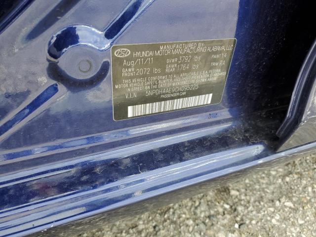 Photo 11 VIN: 5NPDH4AE9CH095225 - HYUNDAI ELANTRA GL 