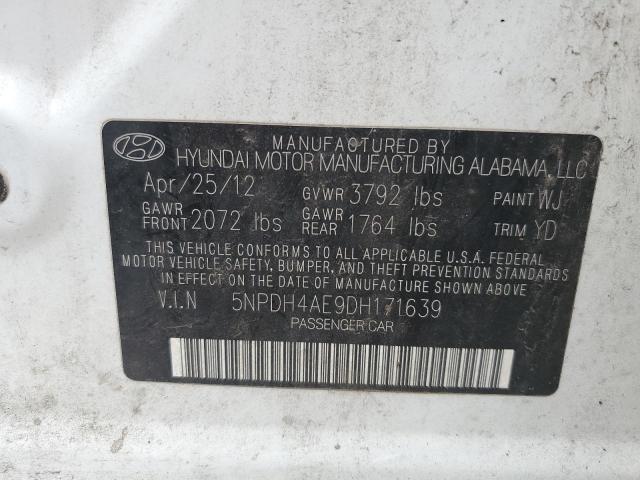 Photo 11 VIN: 5NPDH4AE9DH171639 - HYUNDAI ELANTRA 