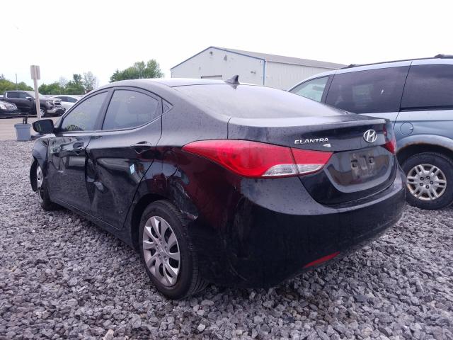 Photo 2 VIN: 5NPDH4AE9DH190711 - HYUNDAI ELANTRA GL 