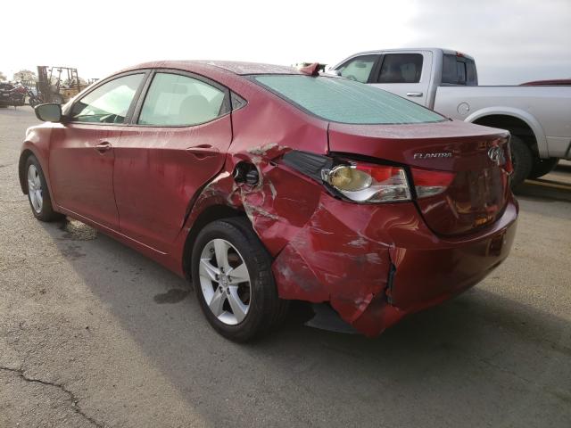 Photo 2 VIN: 5NPDH4AE9DH215459 - HYUNDAI ELANTRA GL 