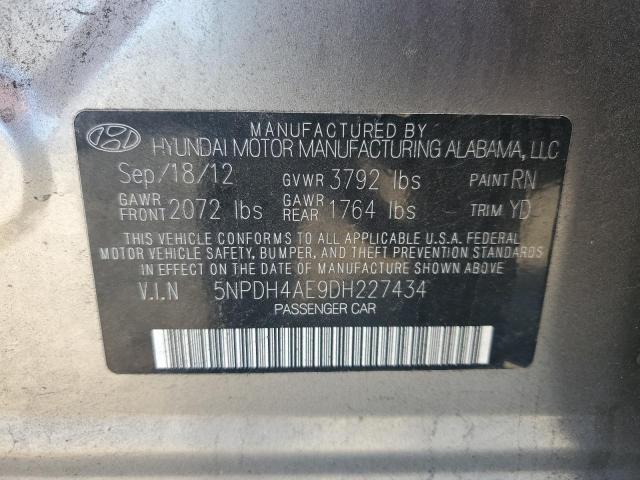 Photo 11 VIN: 5NPDH4AE9DH227434 - HYUNDAI ELANTRA 